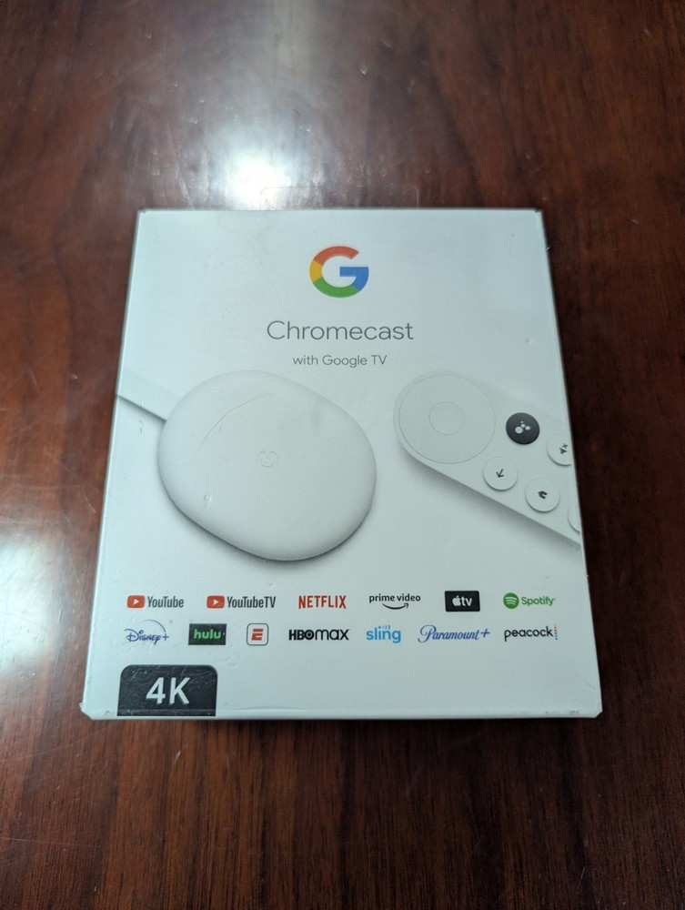 Chromecast with Google TV 4K Model: GZRNL (GA01919-US)