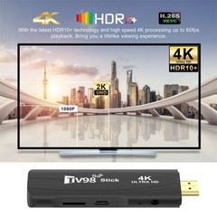 4K HD Android TV Stick: Quad Core Power, 4GB RAM, 32GB ROM, Dual-Band WiFi