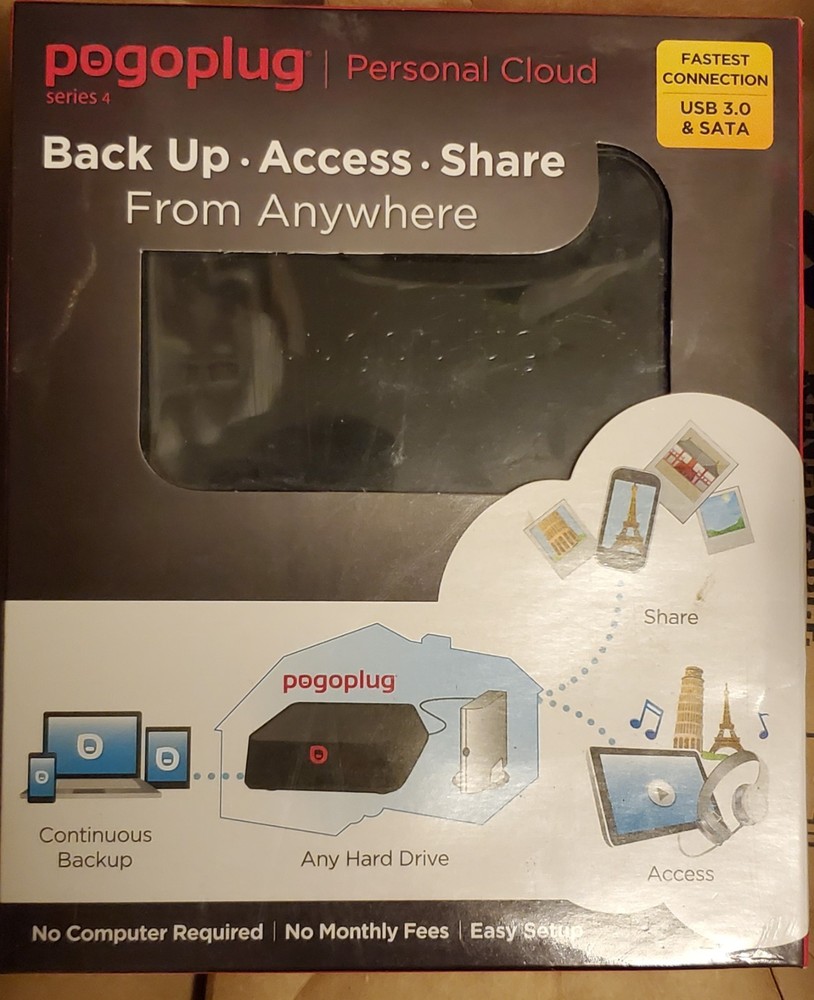 New Pogoplug Personal Cloud Backup, Access, Share from Anywhere POGO