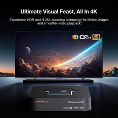 4K ATSC 3.0 Android Smart TV Box Offline DRM Converter Nextgen TV DVR Record US