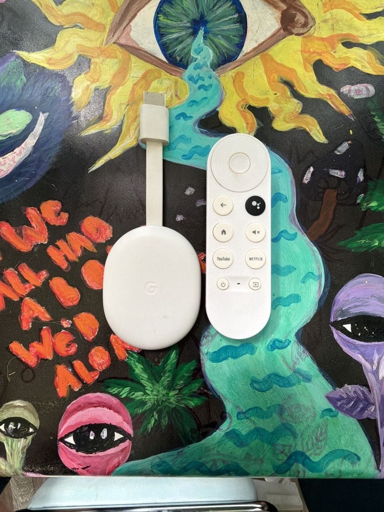 Google Chromecast with Google TV (4K) Streaming Media Player with Voice Remote