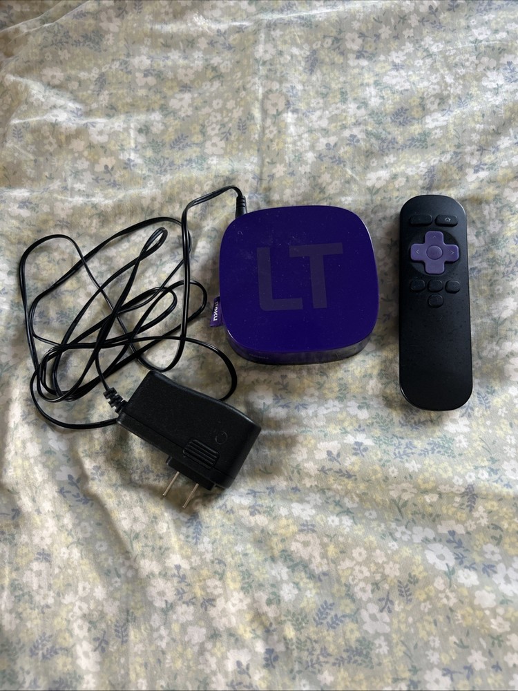 Roku LT (2nd Generation) Media Streamer 2450X – Purple – With remote
