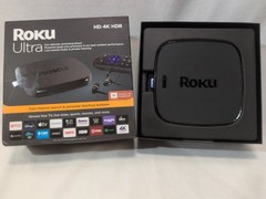 Roku Ultra 4K HDR Streaming Player – Remote & Headphones – Black