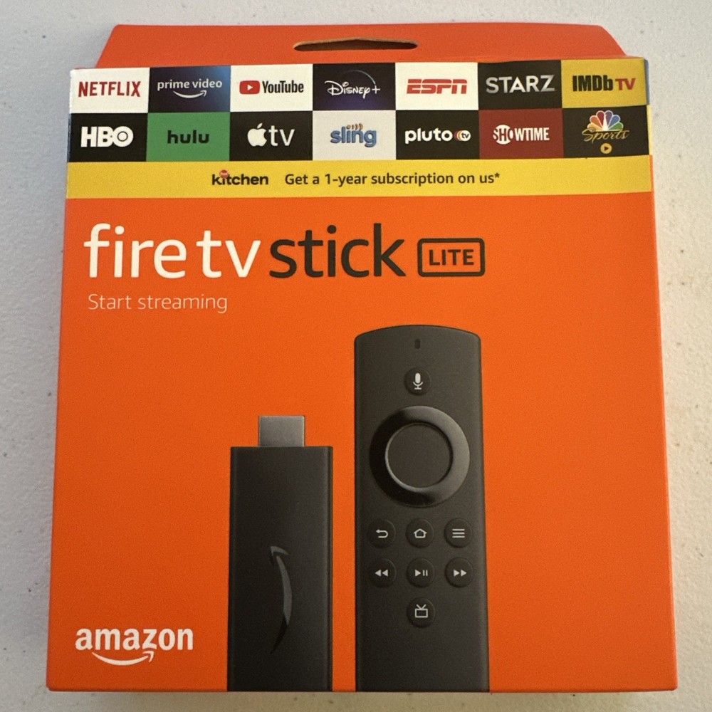 Amazon Fire TV Stick Lite HD Media Streamer with Alexa Voice Remote Lite -SEALED