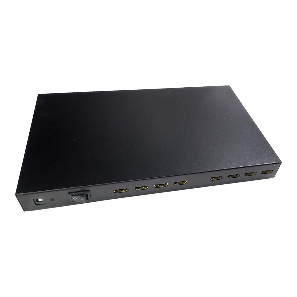 Digital Signage Player 1080p 8 port HDMI Auto Loop SD Card USB HD Splitter Adsq