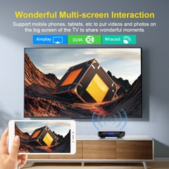 Tv Box WIFI6 BT 5.0 Allwinner H618 Octa core HD Media