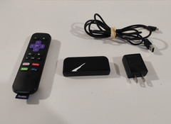 Roku 3900x Streaming Device – W/ Remote & Power Cord – Tested Working