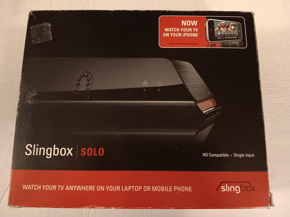 Slingbox SB260-100 Solo HD Compatible Sling Media Player SOLD FOR PARTS ONLY