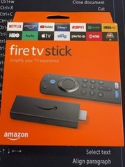 Amazon Fire TV Stick HD 3rd Gen with Alexa Voice Remote Including TV Control New