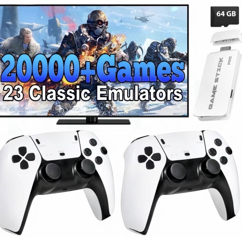 2026 New Video Gamepad Console with 20,000+ Games,ChildhoodClassic Game,