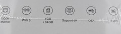 SUPERBOX S7MAX SMART MEDIA PLAYER 6K ANDROID 12 1000M ETHERNET WIFI 6