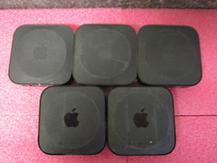LOT OF 5 APPLE TV MODEL 2) A1378, 2) A1427, and 1) A1469 – UNITS ONLY