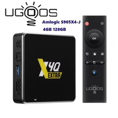 Newest X4Q Extra Smart TV Box Android 11 Amlogic S905X4-J 4GB 128GB 2.4G/5G Wif