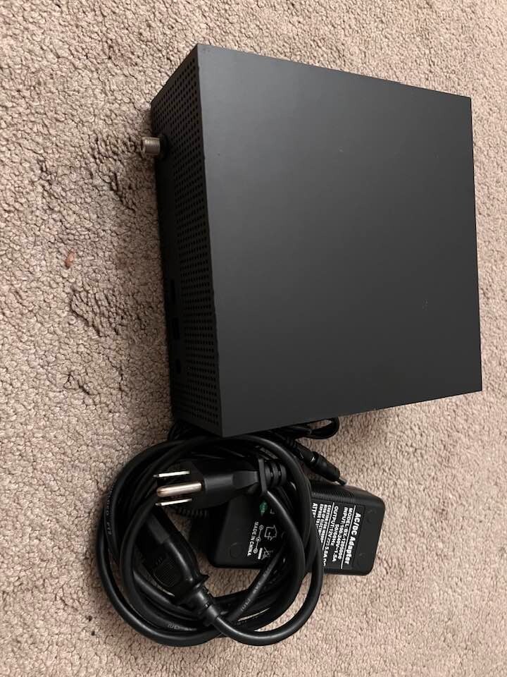 AMAZON FIRE TV RECAST QX91KB OVER THE AIR DVR 500GB