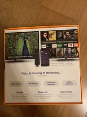 Roku Premiere (5th Generation) 4K Media Streamer 4620RW VUDU Edition – Black