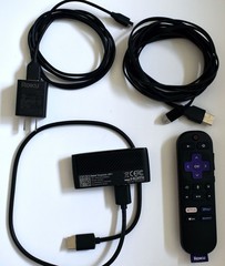 Roku Express 4K+ 3941X Streaming Media Player with Remote & 10′ Power Cable
