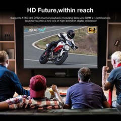 GTMedia X1 TV Tuner 4K ATSC 3.0 DRM over-the-air Free DVR Android Streaming Box