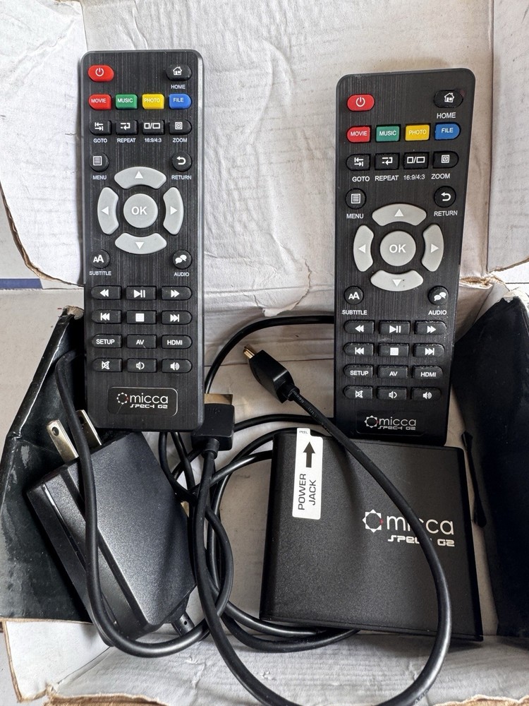 Micca Speck G2 Digital Media Player – Full HD 1080p, & Hdmi Lot