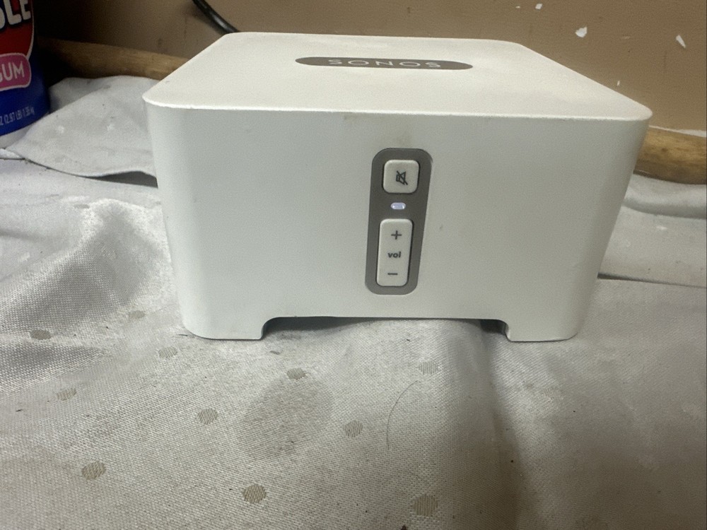 Sonos Connect White Wireless Streaming Receiver Tested Working
