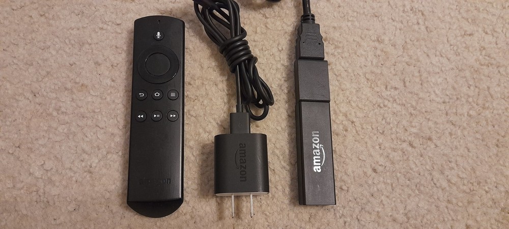 Amazon B00ZV9RDKK Fire TV Stick with Alexa Voice Remote – Black