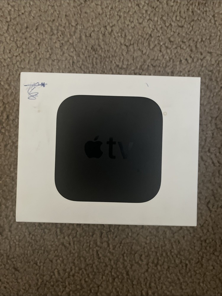 Apple TV 32GB 4K HDR Media Streamer – BOX ONLY. Cord too!