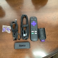 Roku Premiere 3920X HD 4K Media Streamer, Power Cable HDMI Cable & Remote WORKS