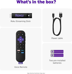 STREAMING STICK HD — HD STREAMING DEVICE FOR TV WITH VOICE REMOTE
