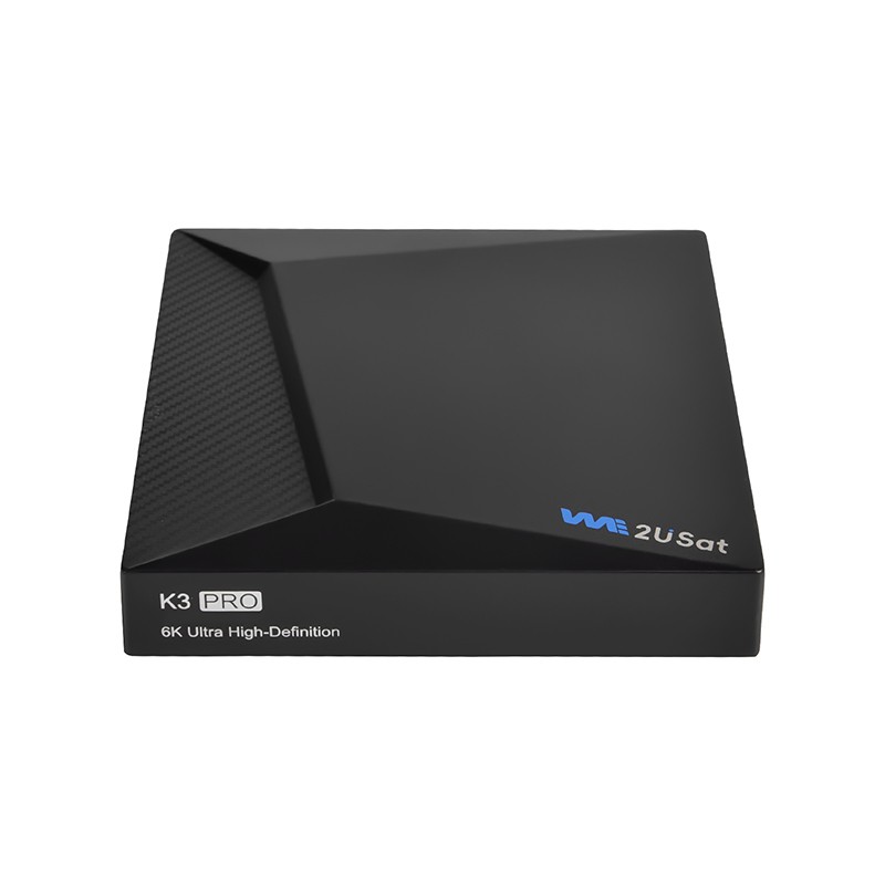 Newest We2Usat K3Pro+ Android TV Box