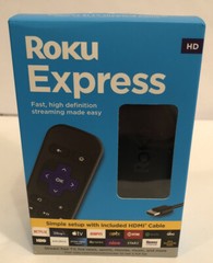 Roku Express HD Streaming Media Player (Black) 2020 Model 3930R BRAND NEW Sealed