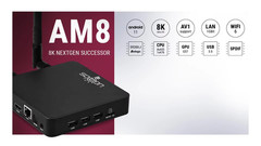 AM8 Pro Smart TV Box Android 11.0 Amlogic S928X-J DDR4 8GB 64GB WiFi6 BT5.3 1000