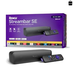 Streambar SE | 2-in-1 TV Soundbar with Built-in 4K/HD/HDR Streaming, Speaker…