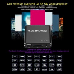 HD Video Player 4K High Resolution Mini Streaming Media Player For HD Multi LZVO