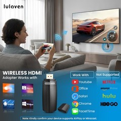 2026-iShare Wireless HDMI Display Adapter, Streaming Device for iPhone iPad t…