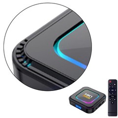 HK1 Smart TV Box Android 13 Quad Core 8K Media Player Dual WIFI6 BT5