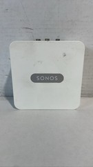 Sonos CONNECT Wireless Audio Streamer Amp Network Player White with Power Cord