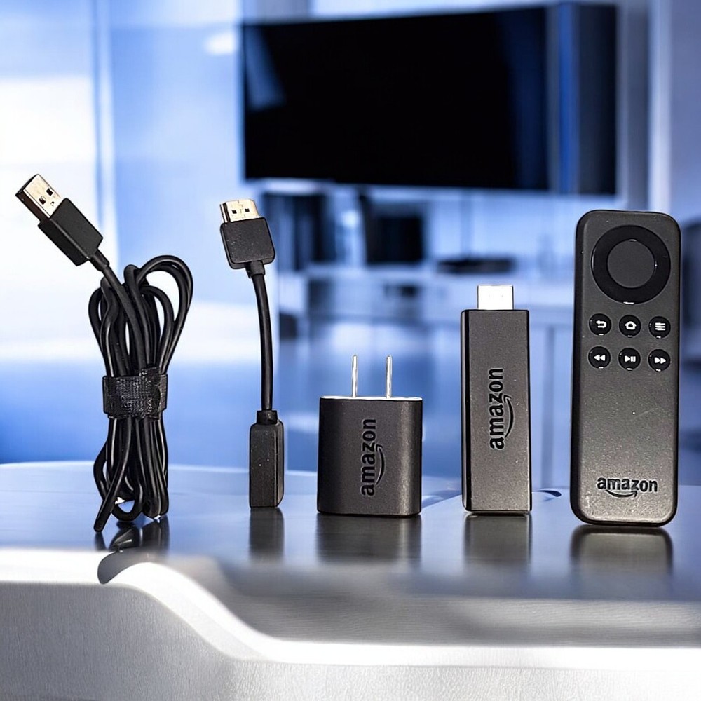 Amazon Fire TV Stick W87CUN 1st Gen Black | 2014 Media Streaming Device | Tested