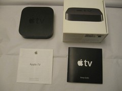 COMPLETE Apple TV (3rd Generation) A1469 A1427 (MD199LL/A) REMOTE CORD BOX INST