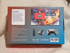 M77 Android TV Game Box 4K 8K HDR 5G w/ 2 Wireless Controllers New