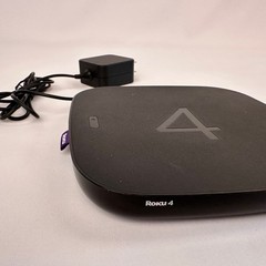Roku 4 4th Generation Media Streamer 4400X Black -No Remote