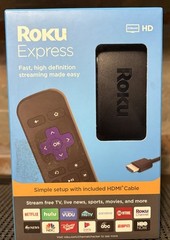 Roku Express HD Streaming Media Player – Black