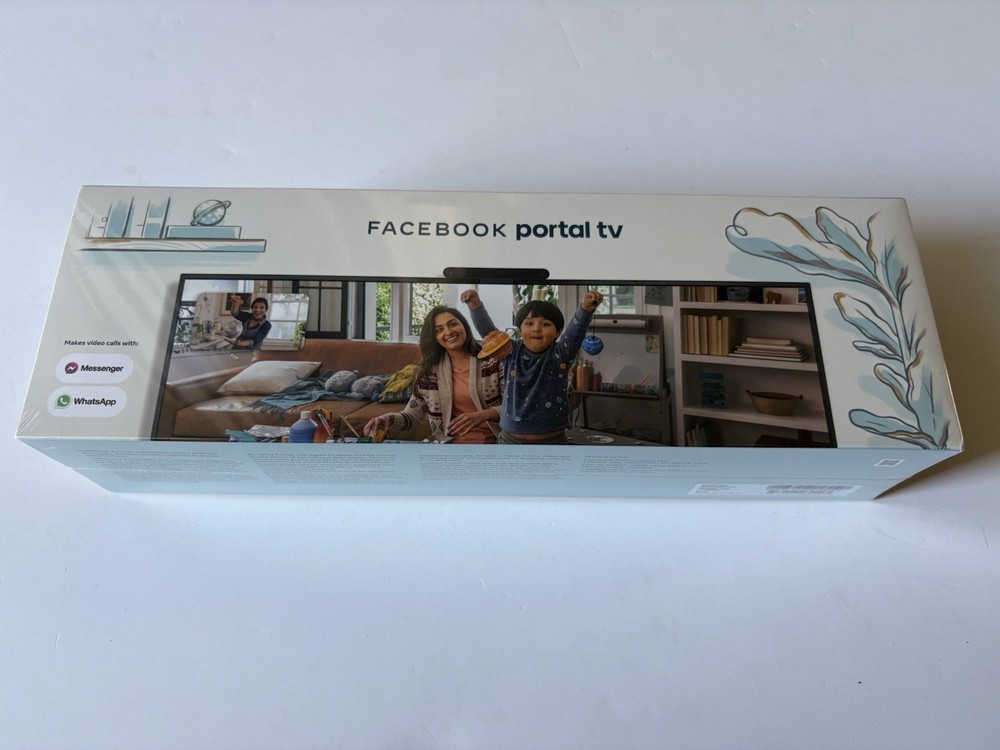 Lot Of 5 FACEBOOK PORTAL TV Smart Video Calling LW94NS WhatsApp NEW