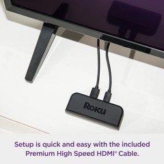 Roku Premiere | HD/4K/HDR Streaming Media Player Simple Remote and Premium HD