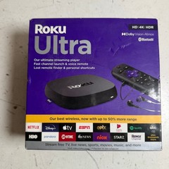 Roku Ultra 4800R Wireless Bluetooth HDMI Dual-Band Wi-Fi 4K HDR Streaming Player