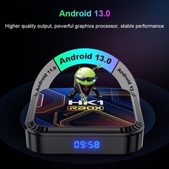 Android Box 2026, Android 13.0 TV Box with 3D 8K 4GB RAM 64GB ROM RK3528 Quad…