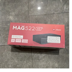 Infomir MAG522 W3 4K 2160p Linux IPTV Box Wi‑Fi HDR10 HDMI 4GB Quad Core