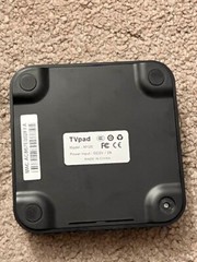 TVPAD M120 MEDIA STREAMER – TV BOX ONLY MISSING REMOTE