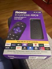 Roku Express 4K+ Media Streamer ~ 3941R2. New Inbox/Unopened.