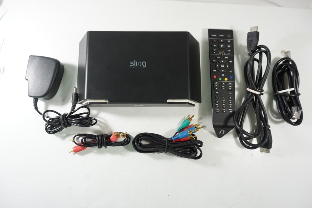 Sling Media Catcher SC100-XXX Digital HD Media Streamer w/ Complete Accessories