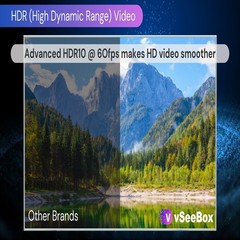 vSeeBox V6 Plus Android Media streamer-Authorized Distributor Same-Day Shipping
