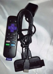 Roku Digital Streamer Netflix Hulu Sling Vudu W/HDMI Cord And Remote Pre-owned